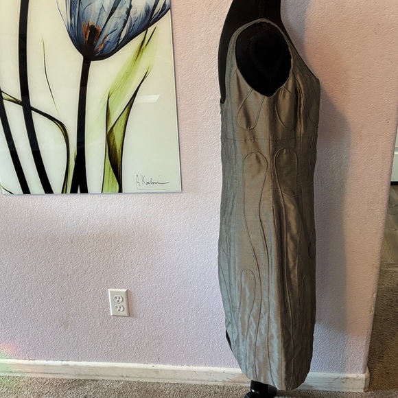 silk dress size 8 - Picture 2 of 5
